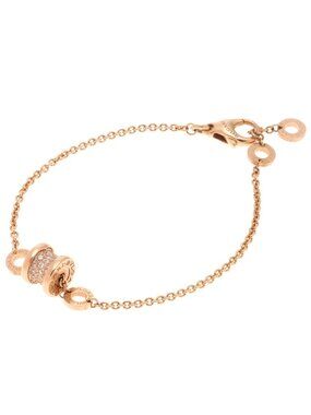 Bvlgari Bracelet Pink Gold B.zero1 Diamond
